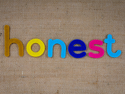 Ehrlich zu sein bedeutet...